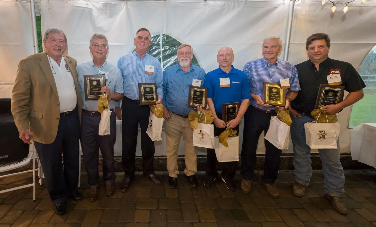 Hill Electrical recognition at the business appreciation event