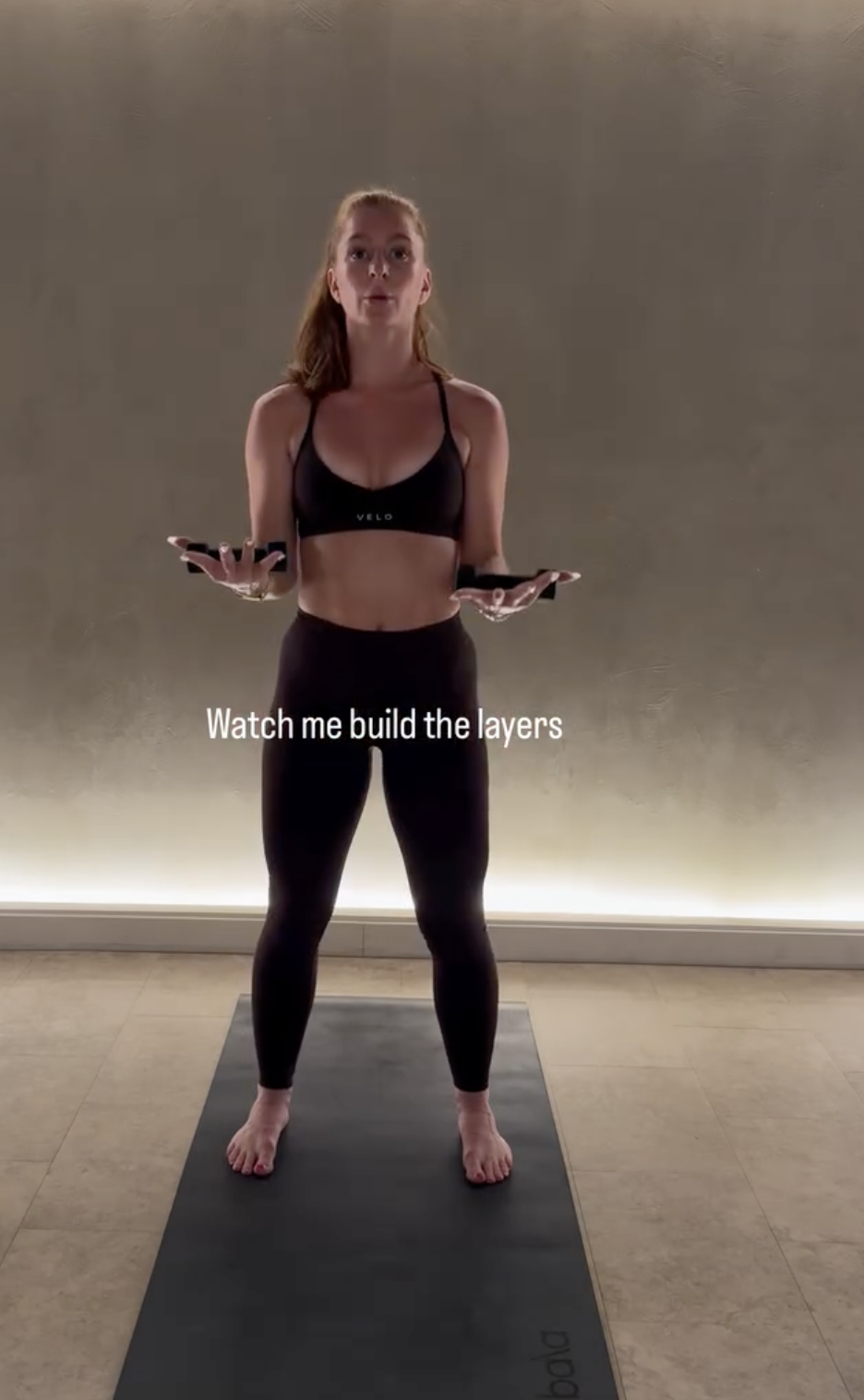 Yavay building the layers of her signature flow