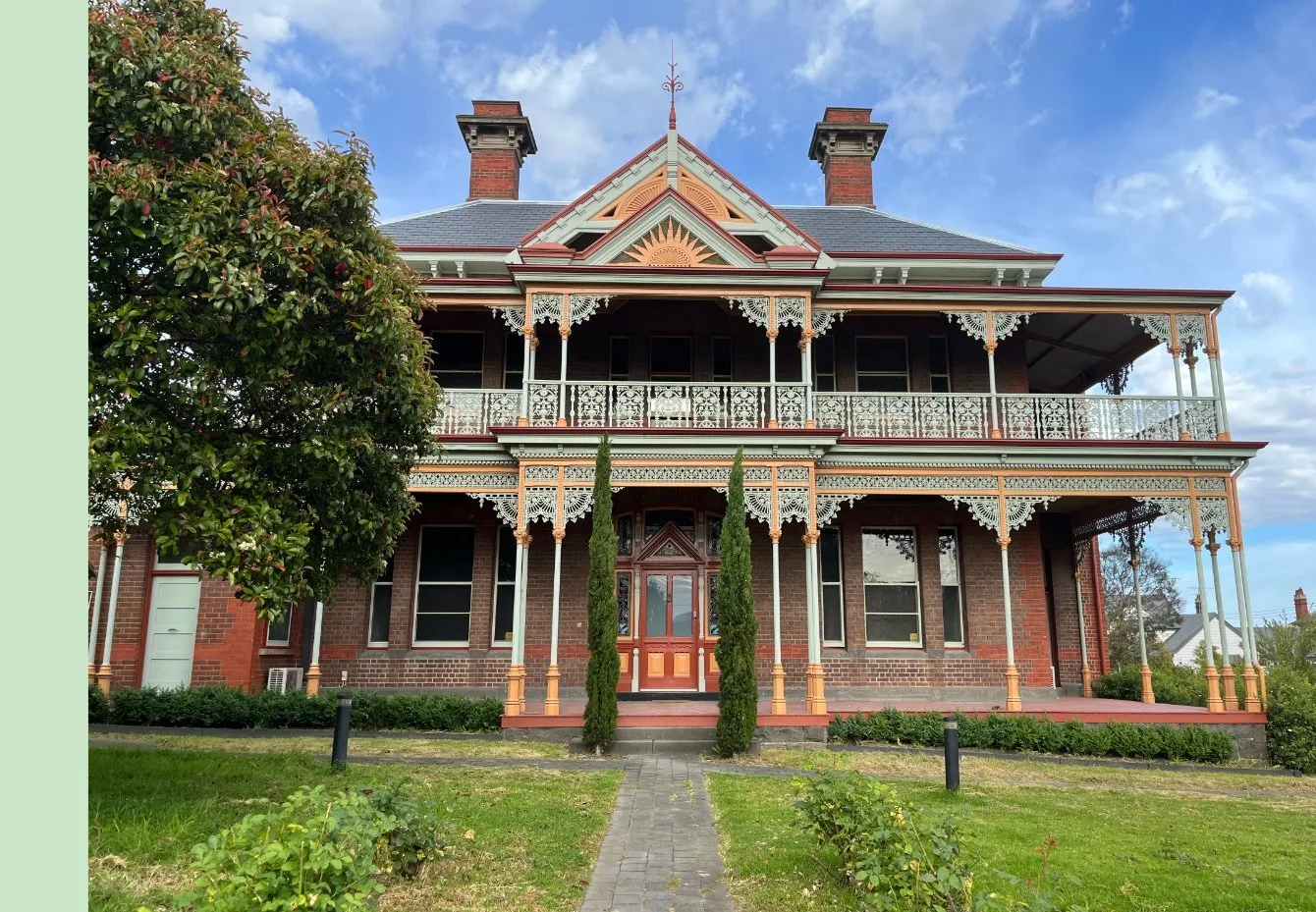 Ariston House building exterior at 245 Pakington Street, Newtown