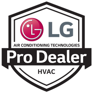 LG Air Conditioning Technologies Pro Dealer HVAC badge