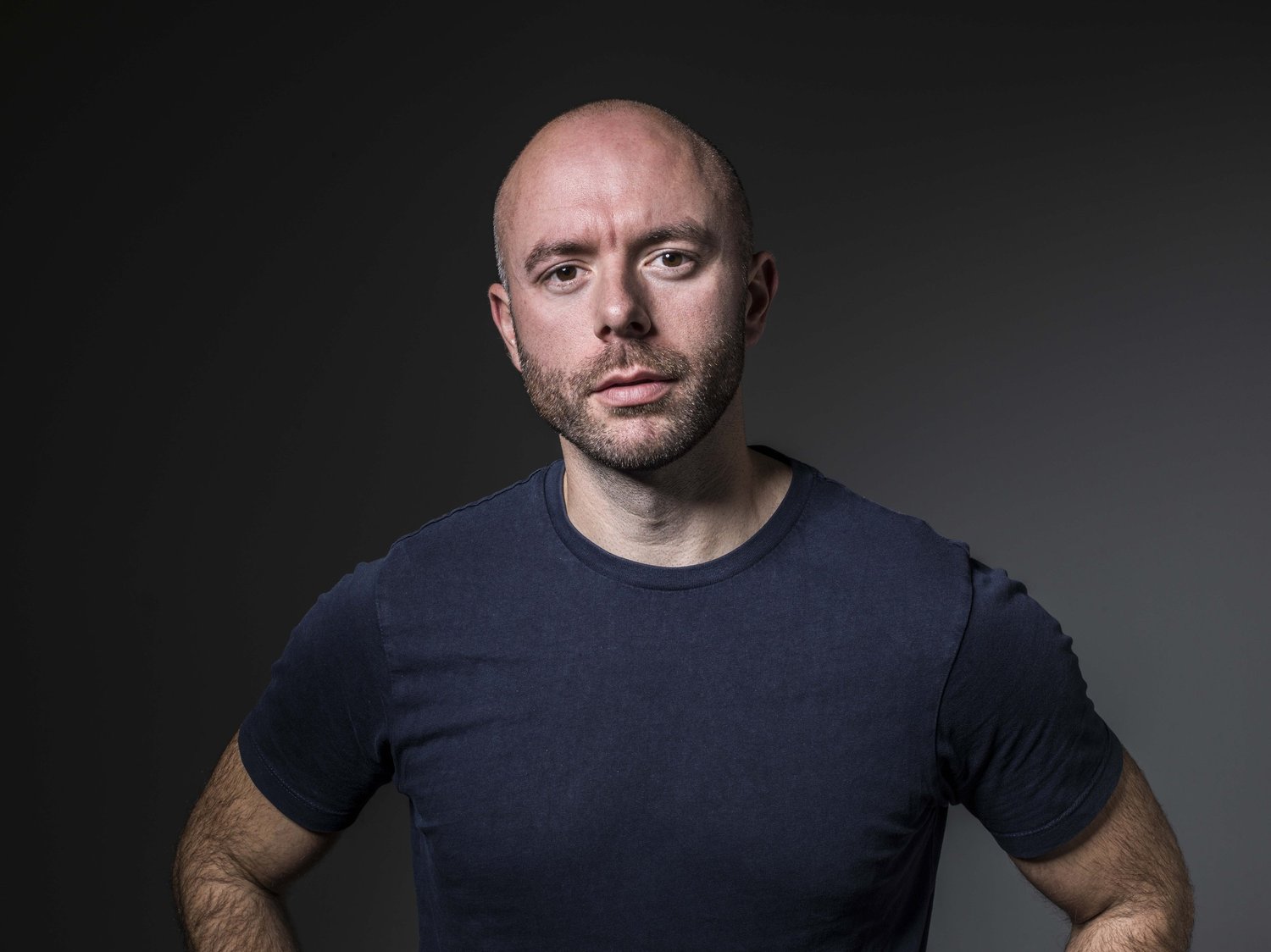Derek Barr in an original studio portrait