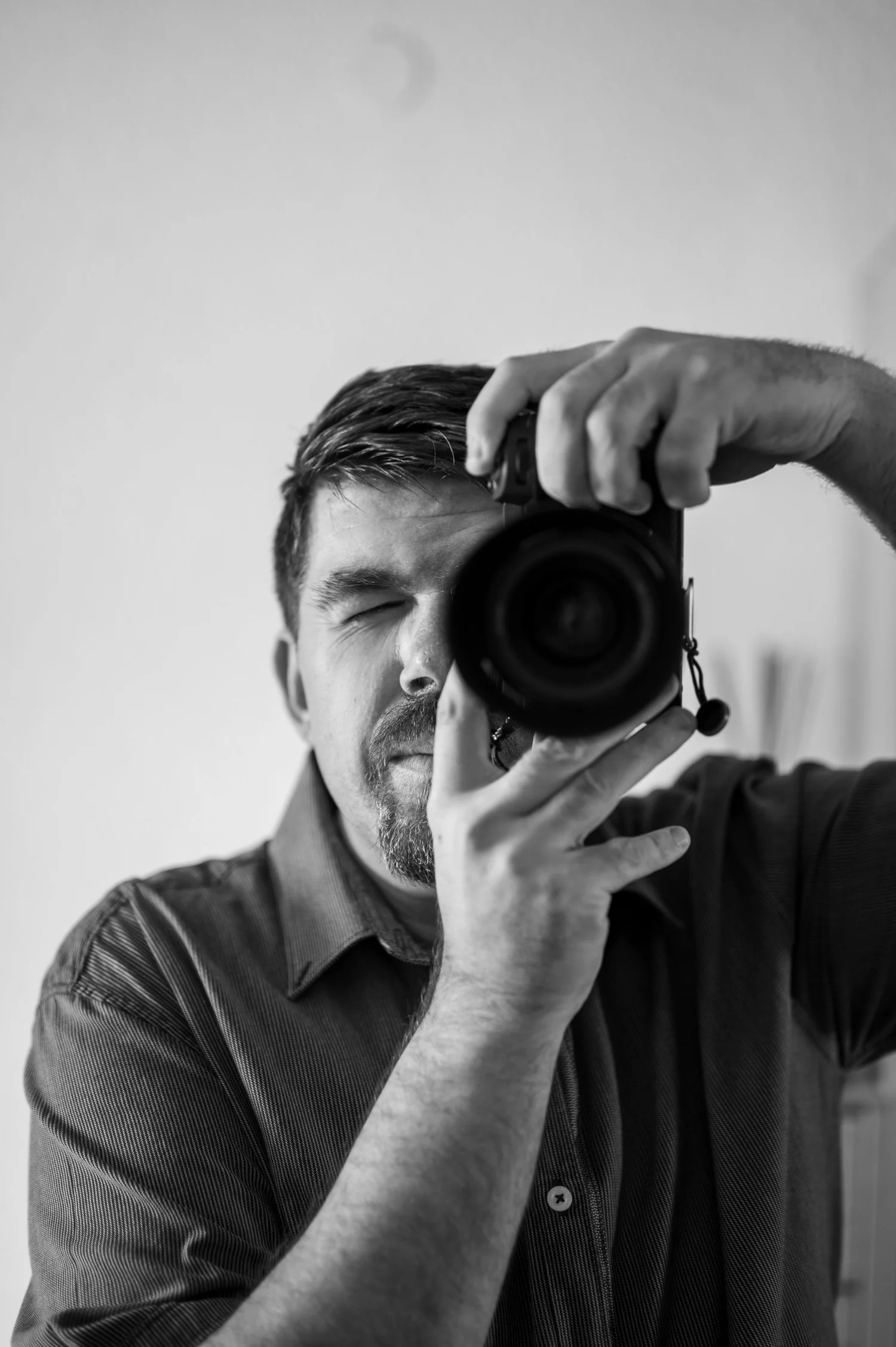 Christian Pixner mit Kamera