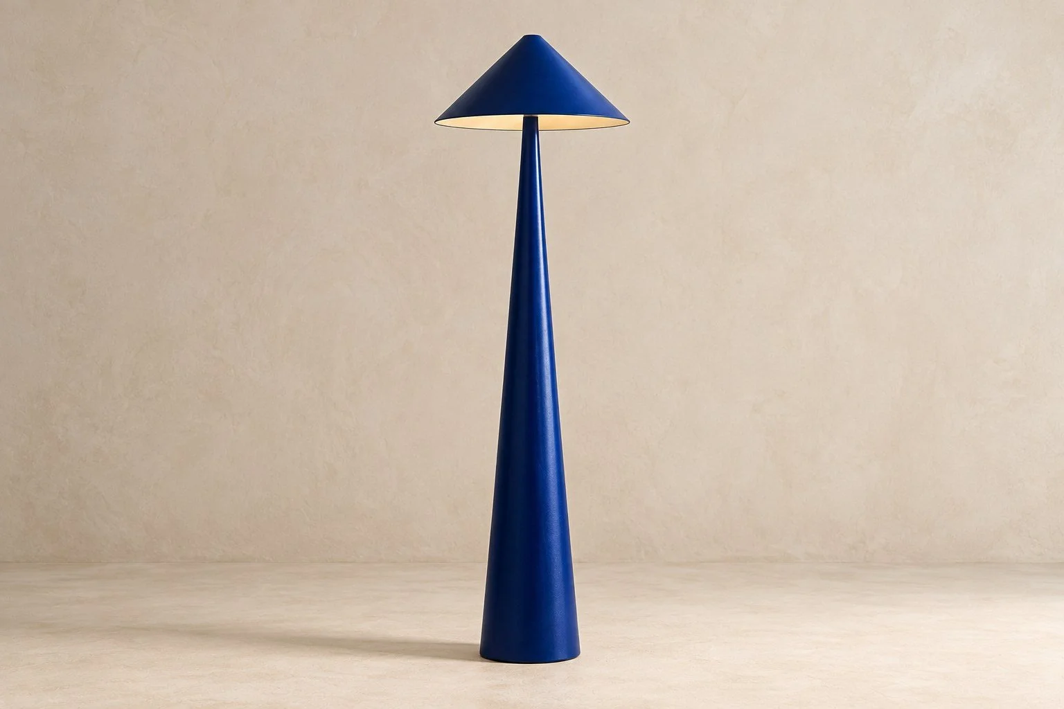 Cobalt floor lamp for the Forma House concept