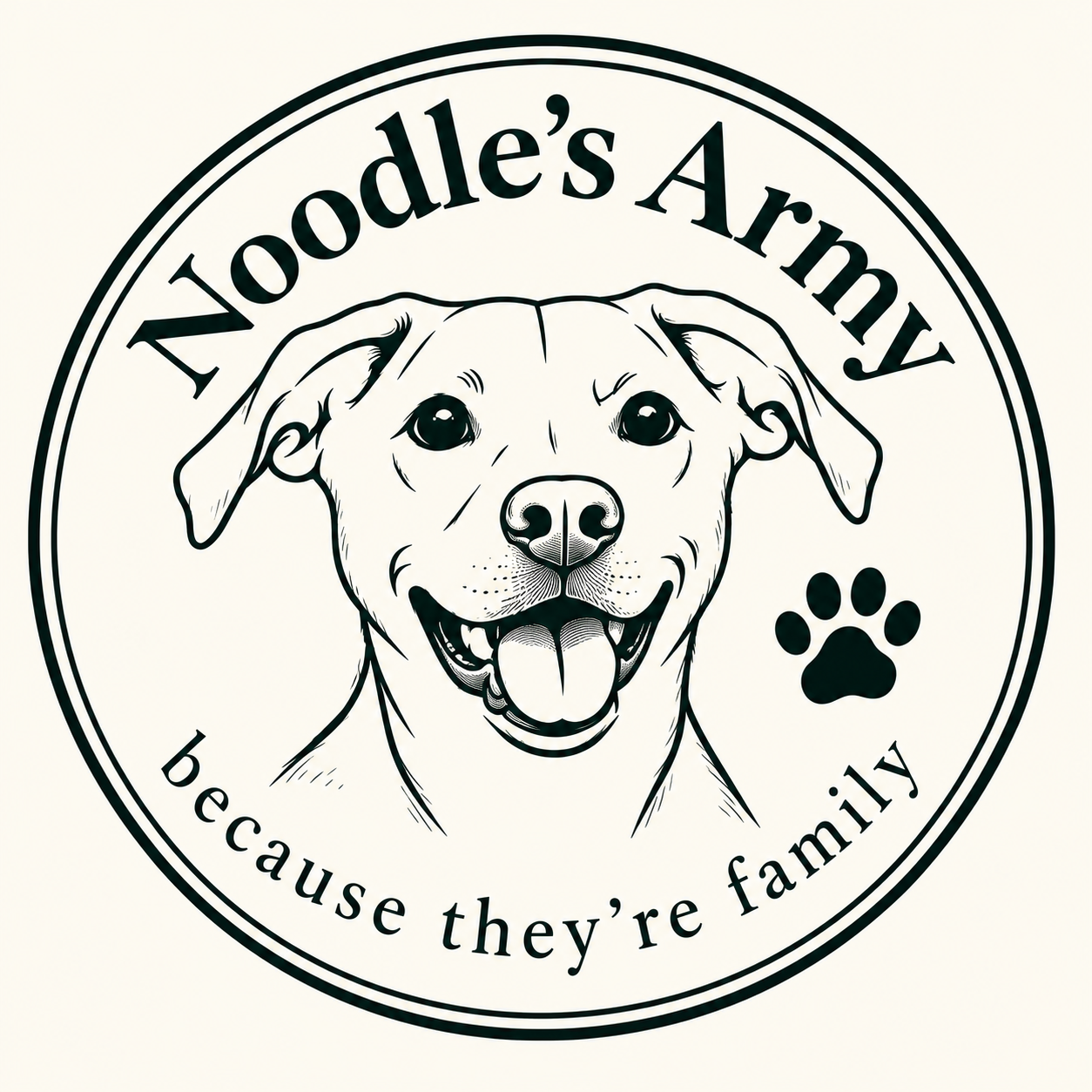 Noodle’s Army — because they’re family