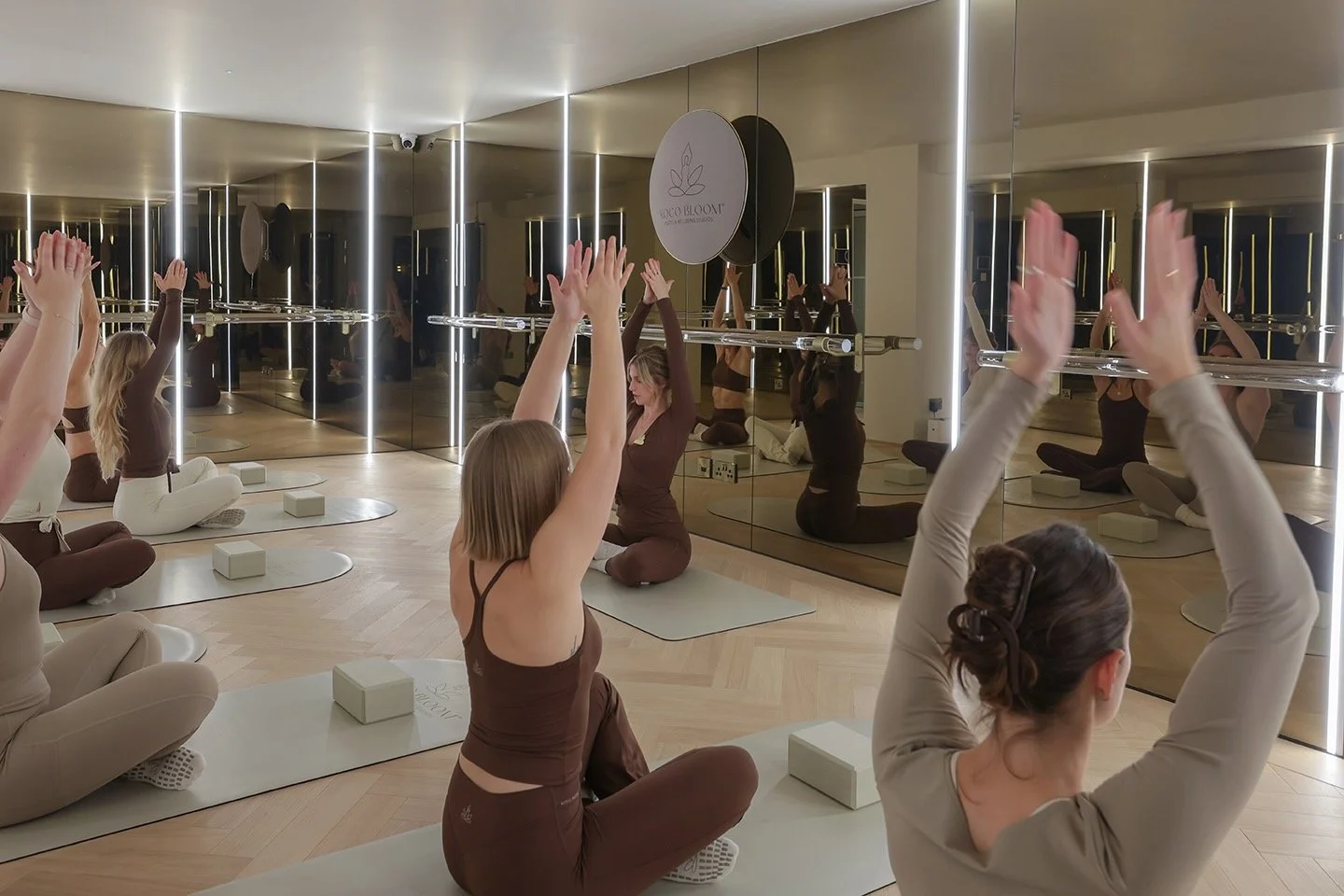 Mat Pilates class