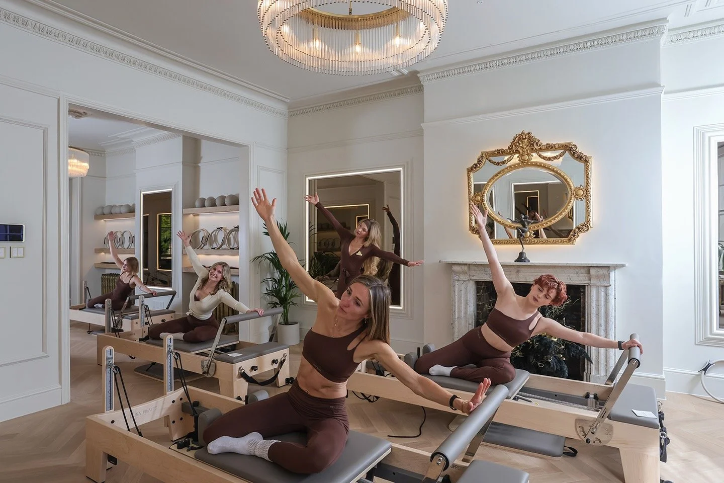 Reformer Pilates class