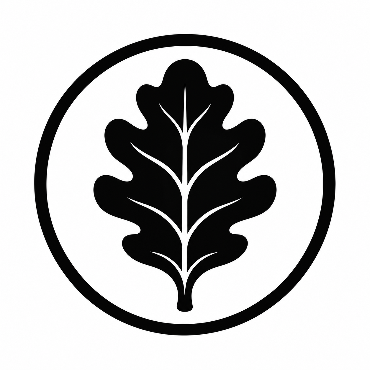 Black Oak oak-leaf crest