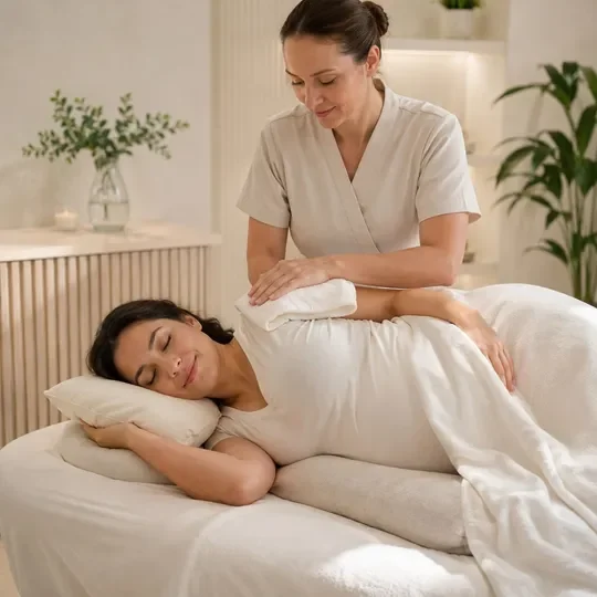 Prenatal massage during pregnancy