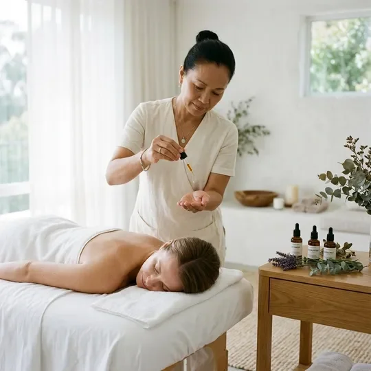 Aromatherapy massage at W Spa