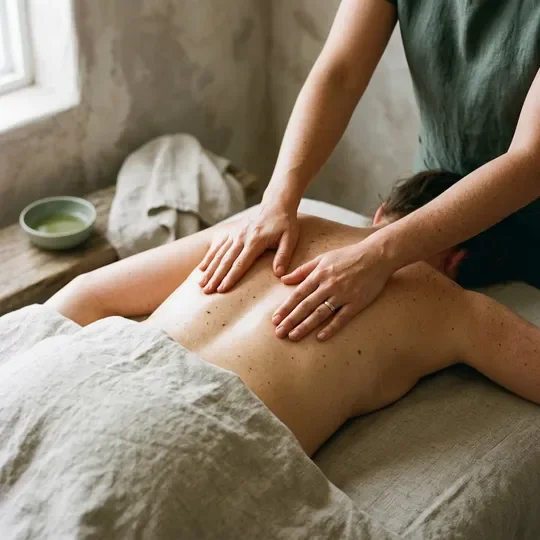 Deep tissue massage at W Spa in Palo Alto