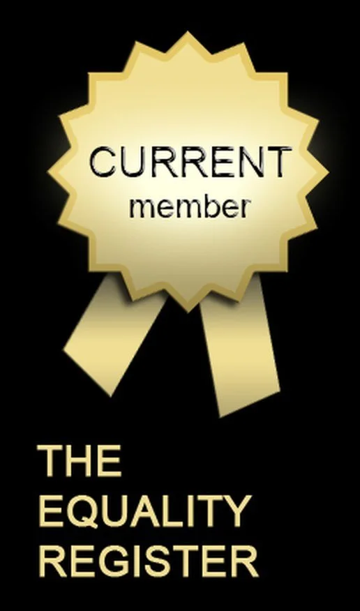 The Equality Register current member badge
