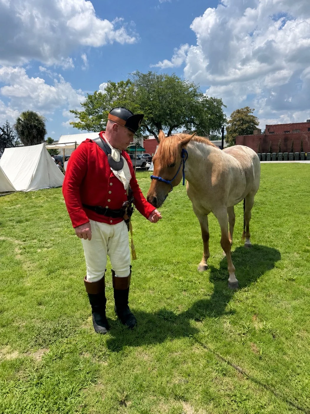 Supplied modern Revolutionary War living history photograph 4
