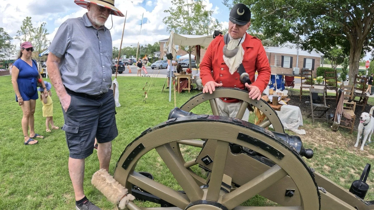 Supplied modern Revolutionary War living history photograph 3