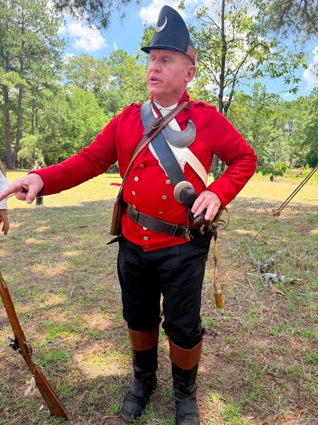 Supplied modern Revolutionary War living history photograph 2