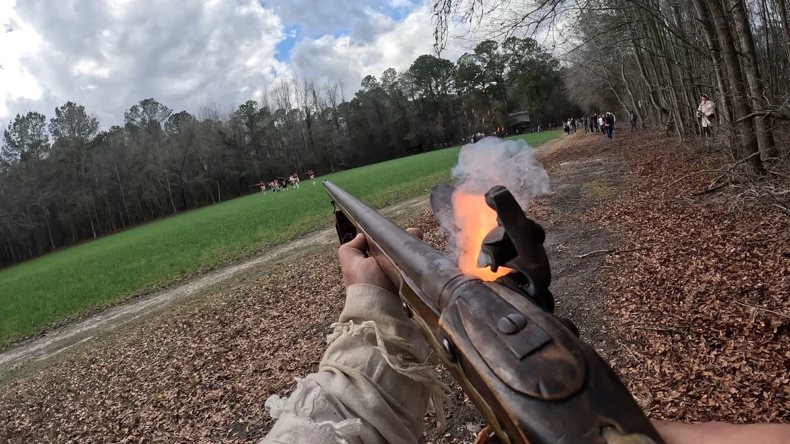 Supplied modern Revolutionary War living history photograph 6