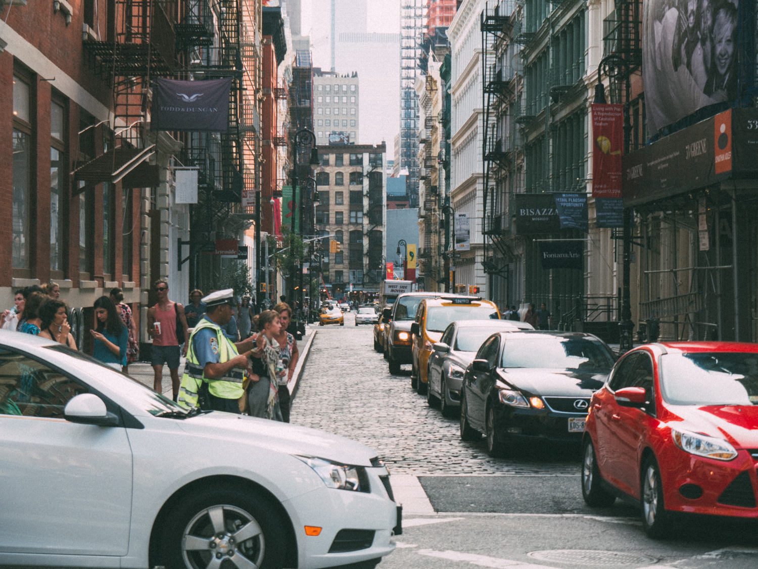 Cobblestone streets still exist, and I'm very happy they do.