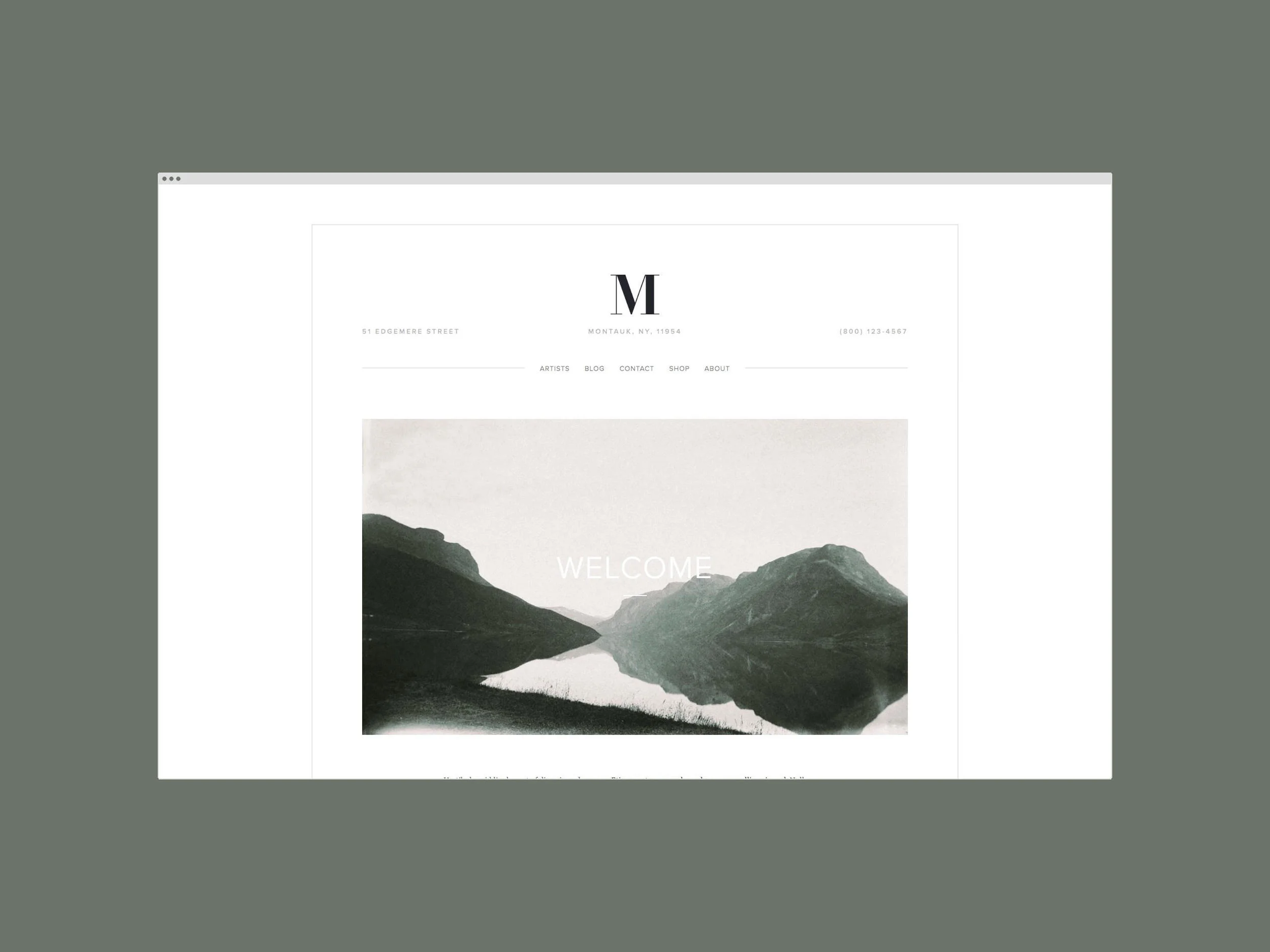 Montauk Template Framework