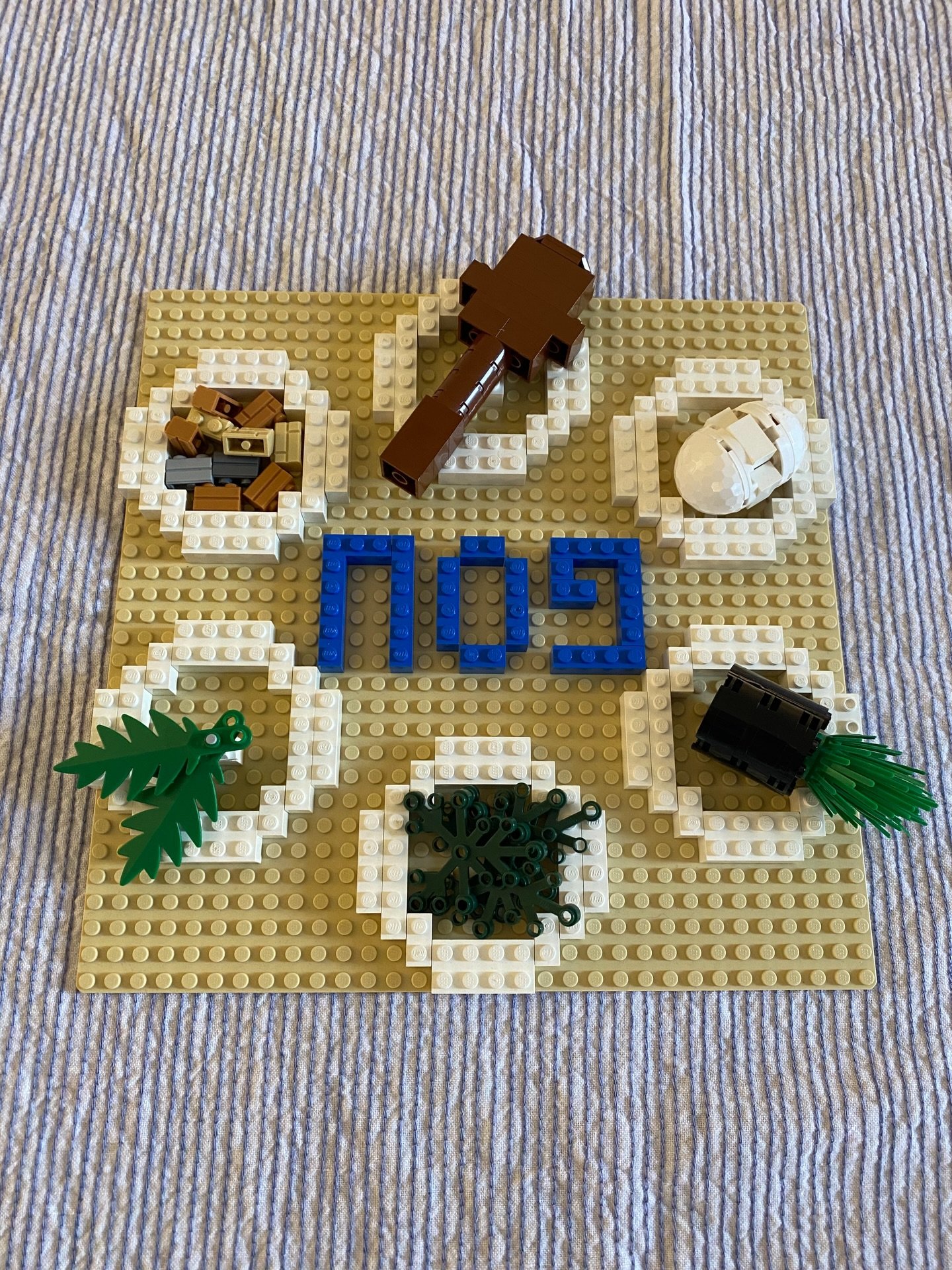 An oldie but a goodie from the archives. Wish we made a new version of this Lego seder plate every year! Chag sameach, everyone! 

#lego #legopassover #passover
