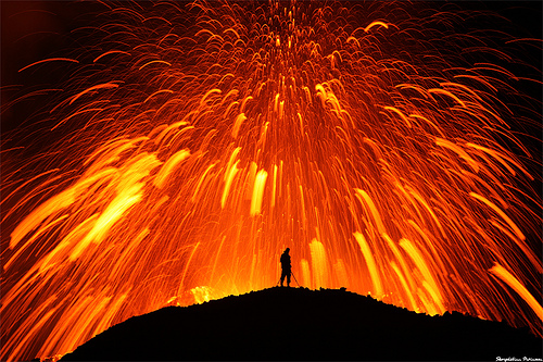 Flickr: Volcano in Iceland