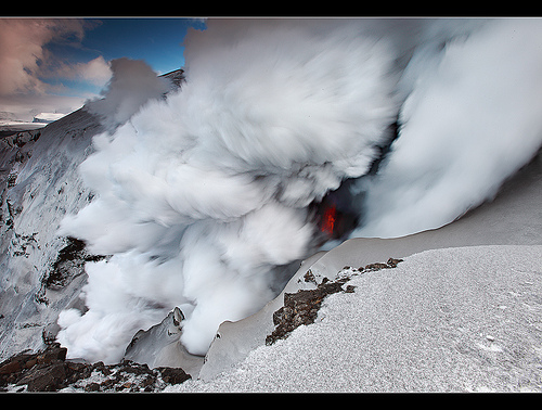 Flickr: Volcano in Iceland