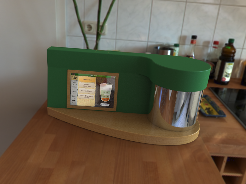 Coffeemaker rendering