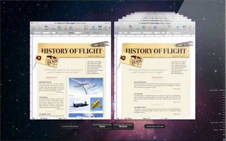 Apple's "Browse All Versions" feature is great.