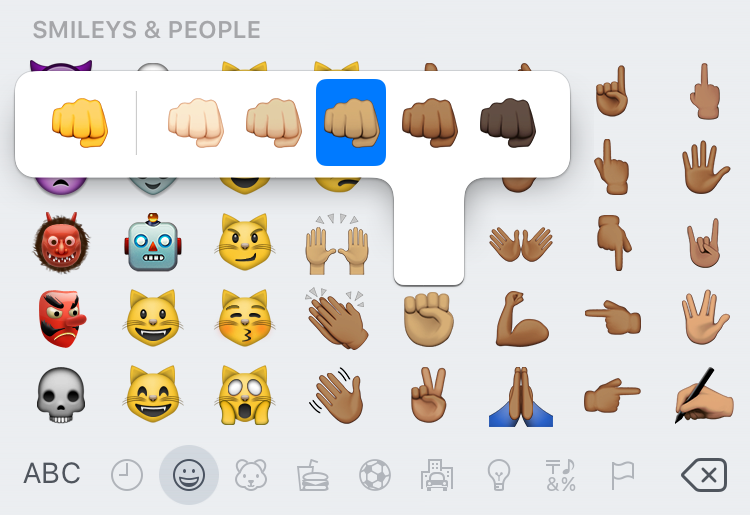 Instead of a white default, you get the special!