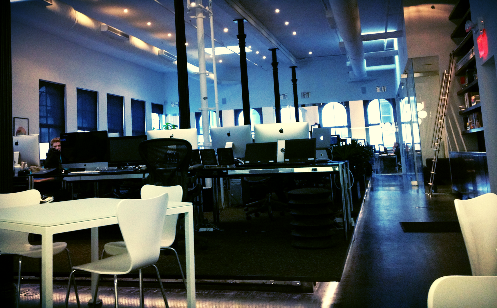 The staff at Squarespace have hands-down some of the nicest digs you could ask for.