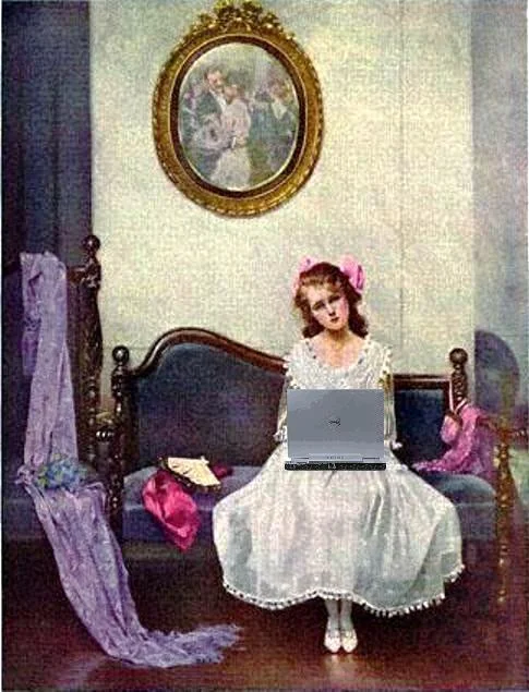 Blog Girl by Mike Licht. Keep your brand consistent online throughout your personal website, blog, and social media. Source: Flickr.