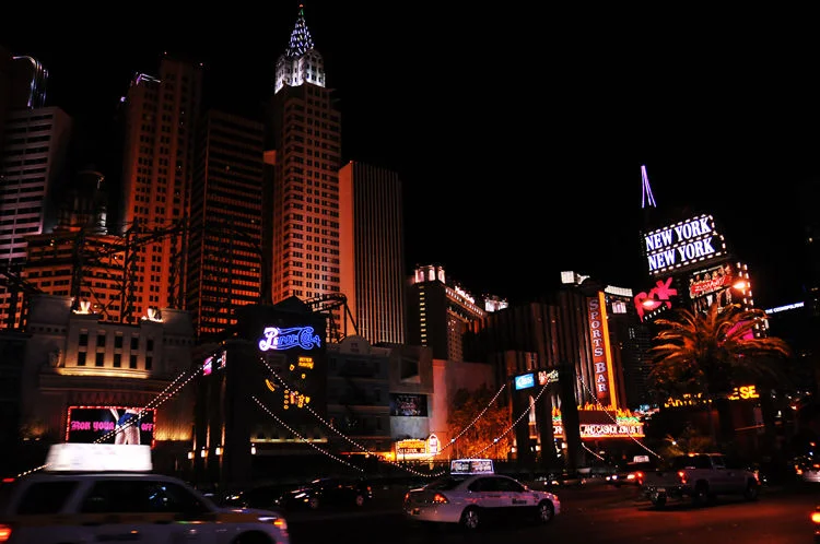 the strip