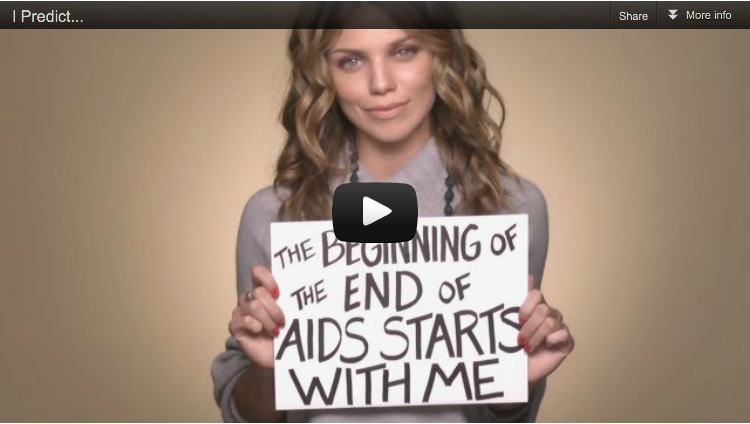 help me make the beginning of the end of aids a reality
