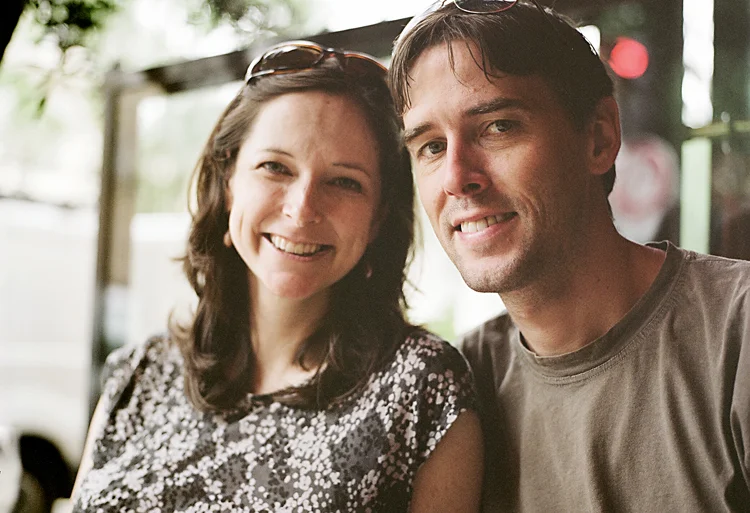 hasselblad friday, roll #17: then a couple, now a family