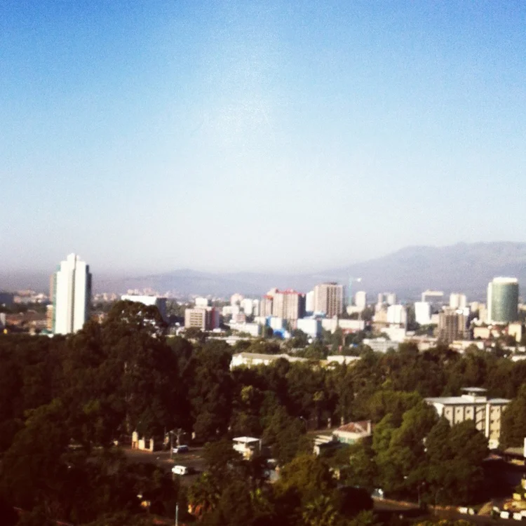 Morning in Addis Ababa, Ethiopia!