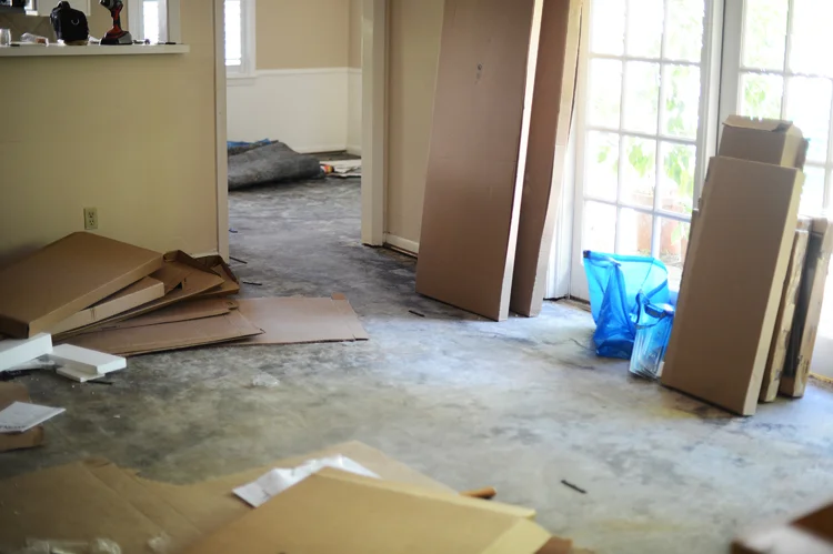 house renovation, day 19:  houston, we have a problem