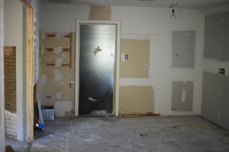 house renovation, day 31: slowly making progress