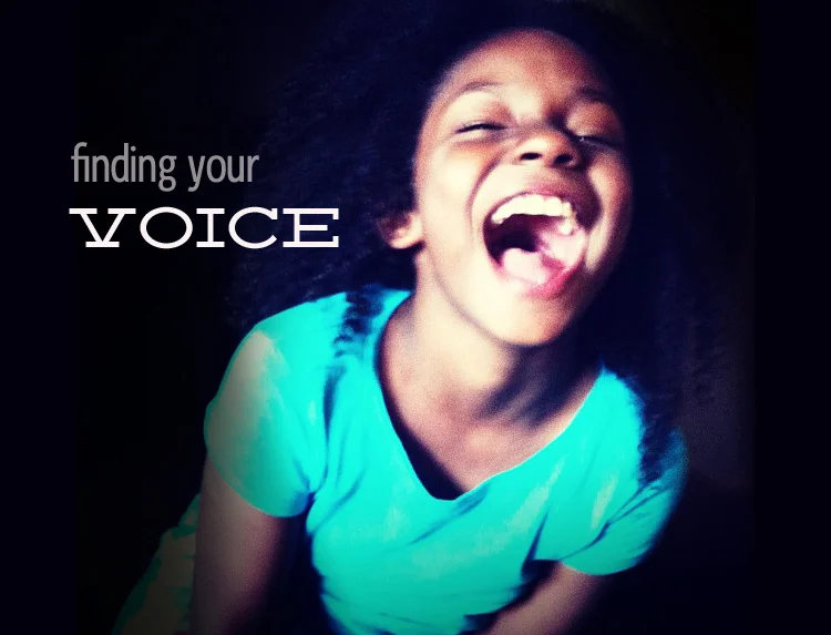 on finding your voice