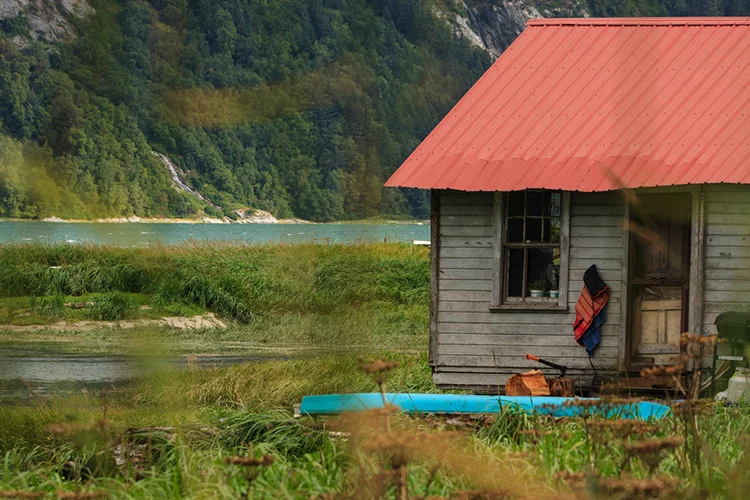 "the prettiest house in haynes," by angel houghton (haynes, alaska, usa)