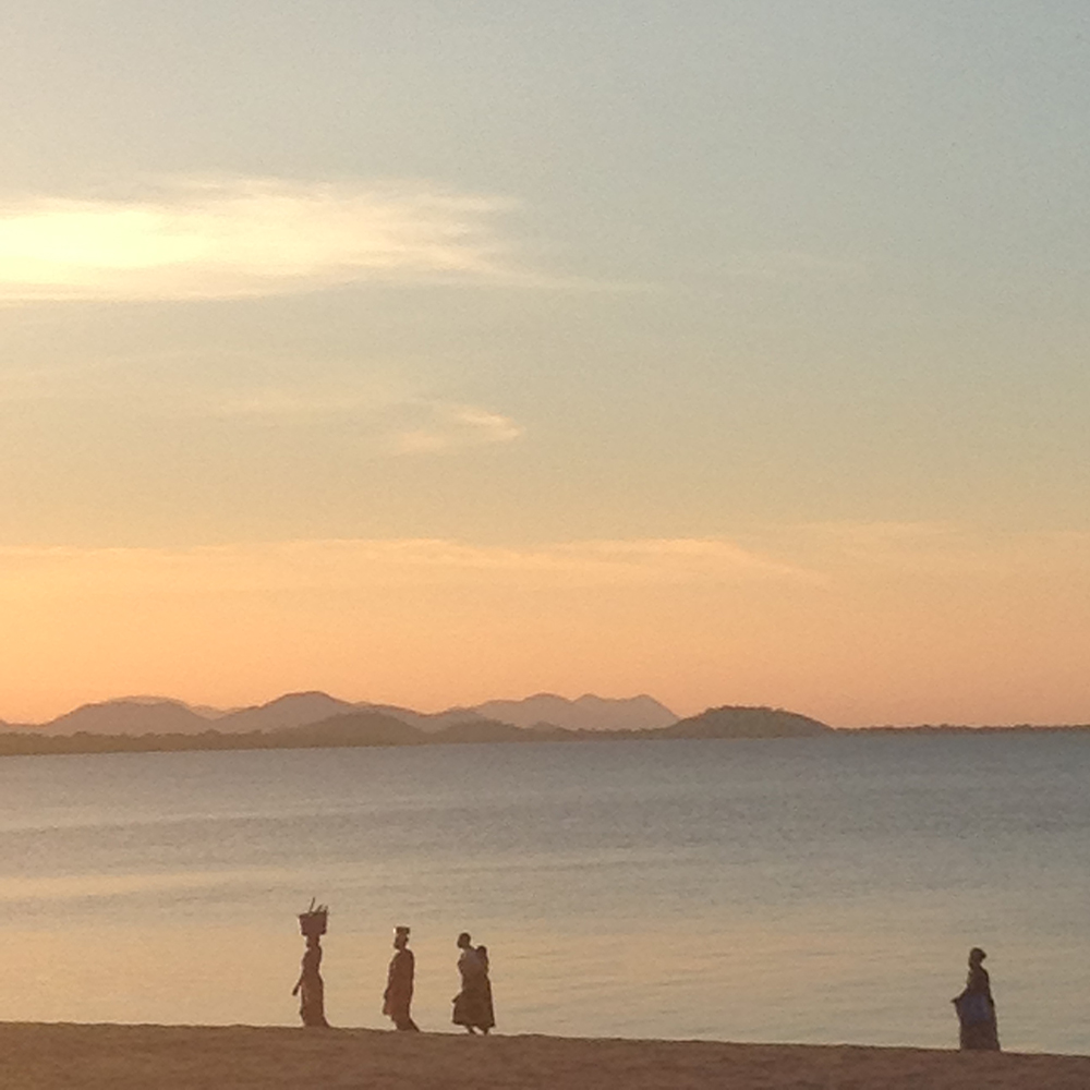 Sunset over Lake Malawi. No filter needed. Because light is awesome.