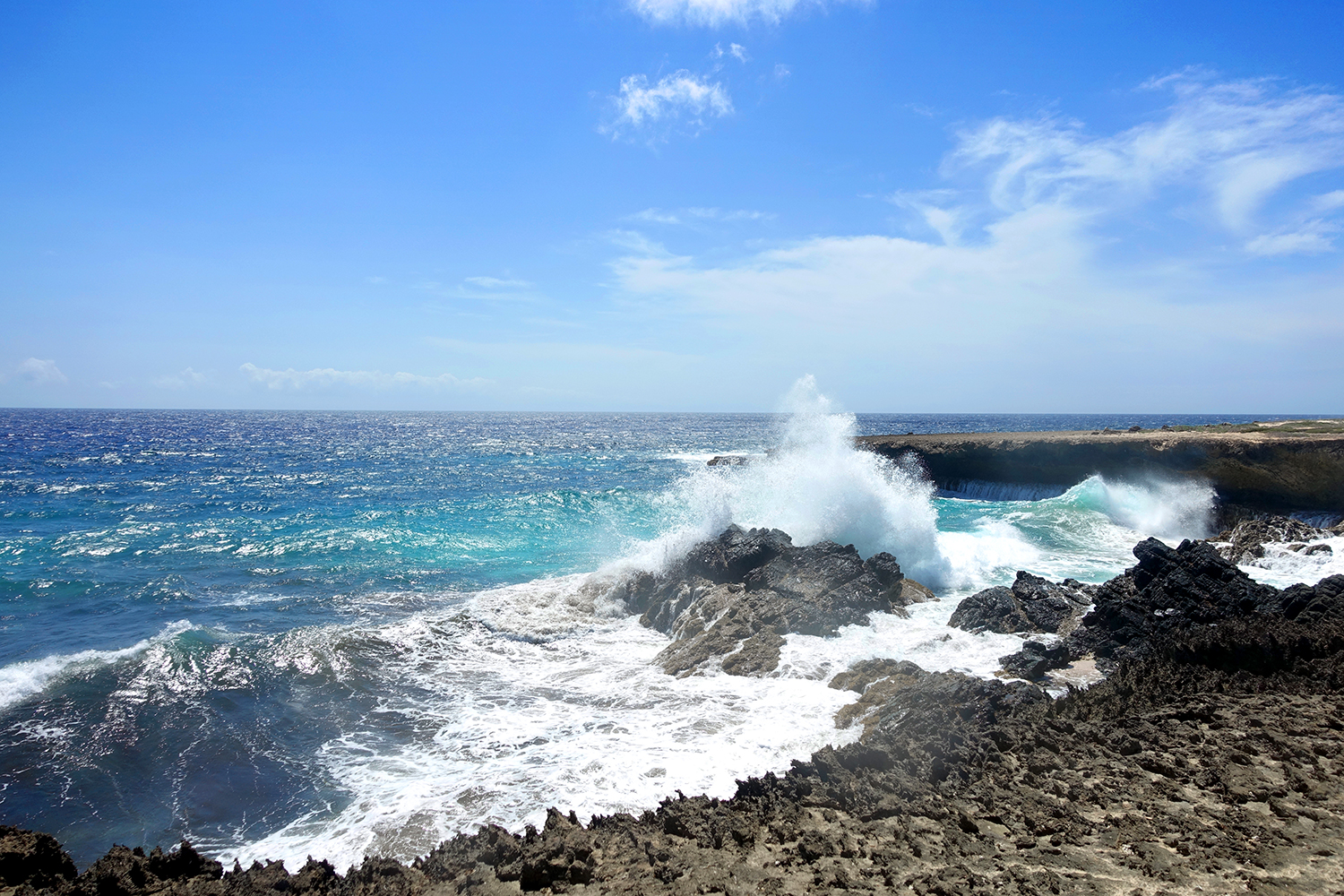 (one) The month began with the absolute perfect family vacation to the island of Aruba. &nbsp;Our time together in this breathtaking location could not possibly have been better.