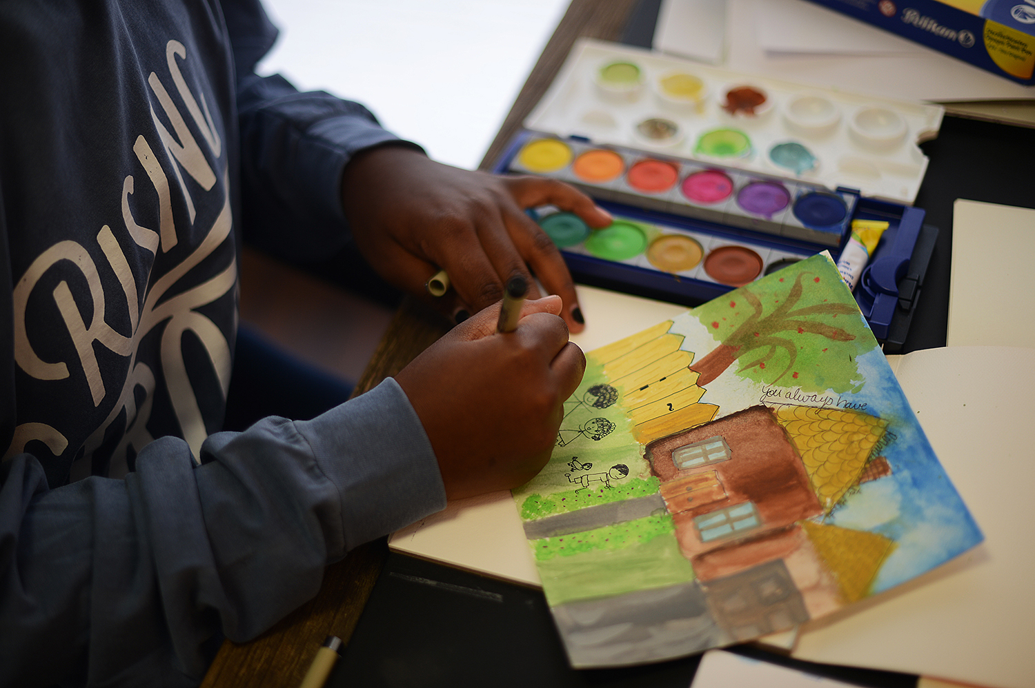 (four) &nbsp;I had to bring Alex to my office at one point during this month, and as luck would have it, there was a project going on where we need her to make us some art. &nbsp;She was only to happy to make it for us, which is great. &nbsp;She doe…
