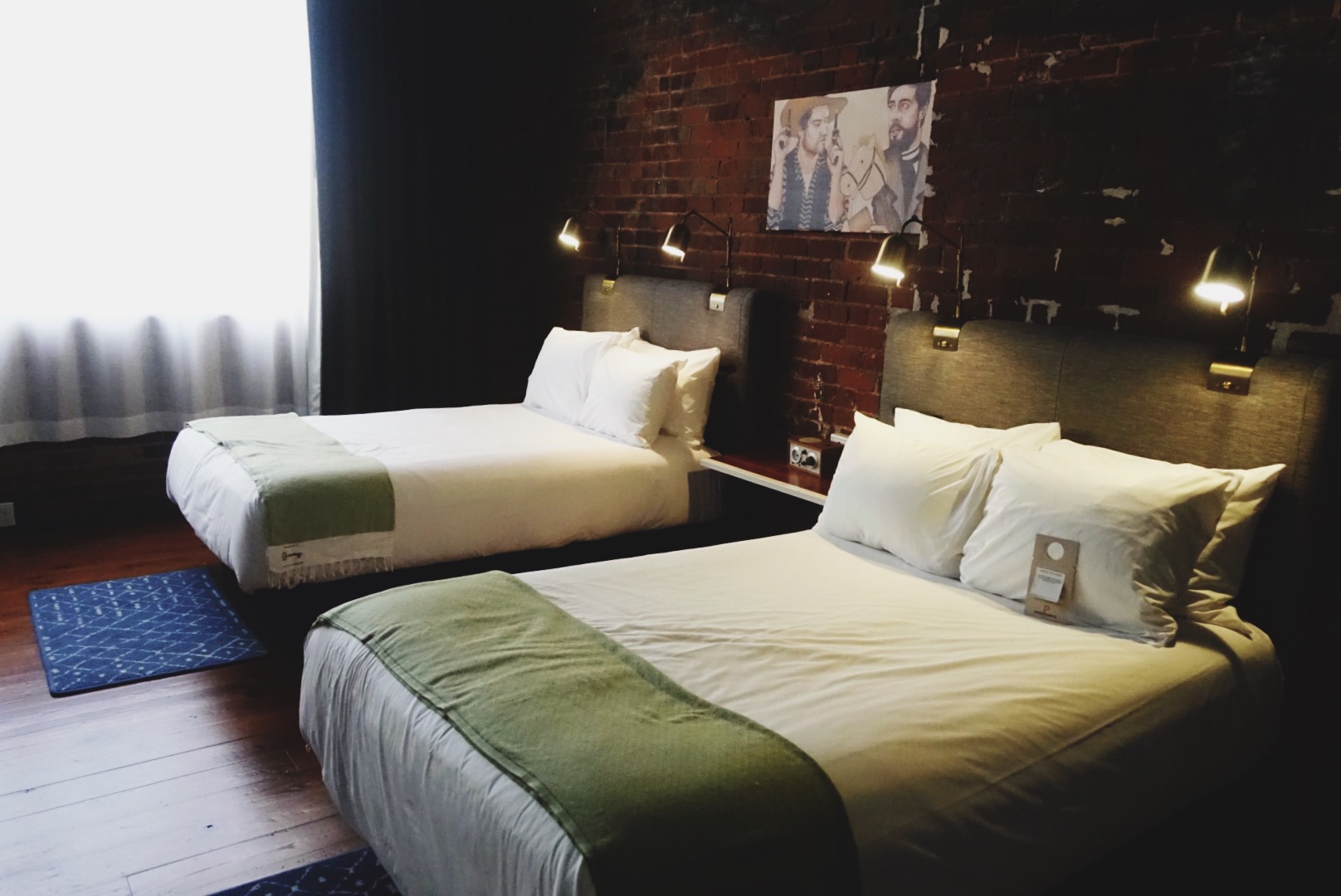 Our room at The Old 77 Hotel . Funky little art hotel, reasonably priced, about 5 minutes' walk from the bustle of the French Quarter. Great little place.