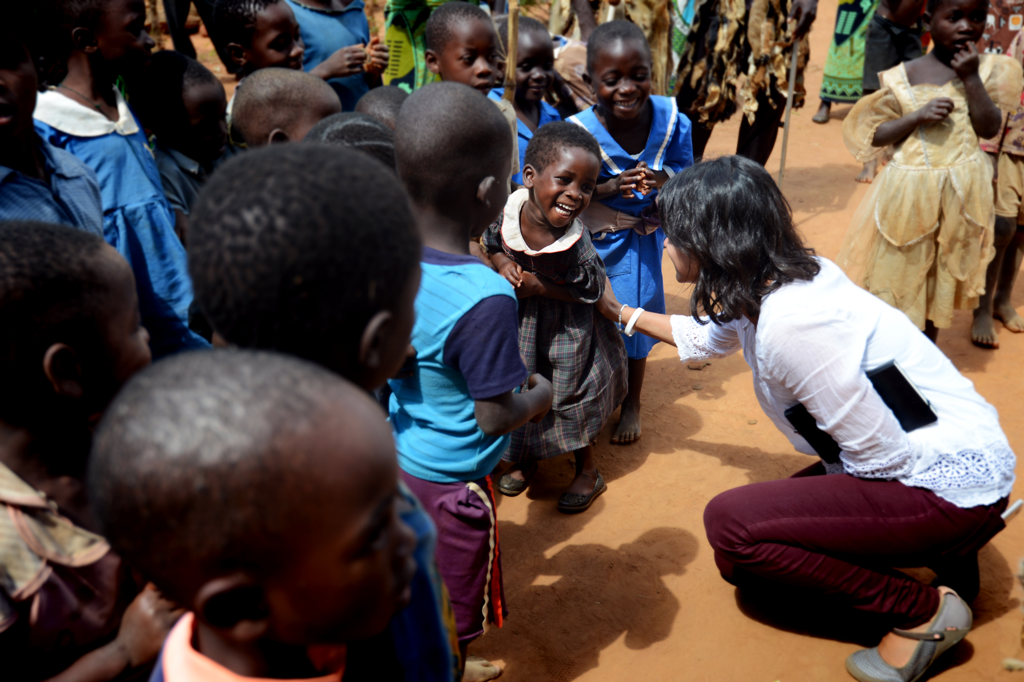 My friend Ana always exudes calm.&nbsp;warmth,&nbsp;patience and compassion, and it charms the pants off of everybody -- even folks with whom she doesn't share a language. &nbsp;Malawi, 2015.