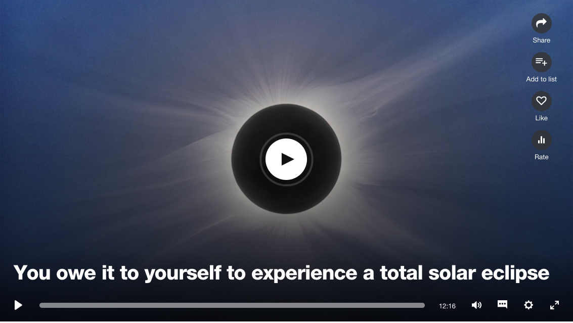 sunday light: you owe it to yourself to experience a total solar eclipse