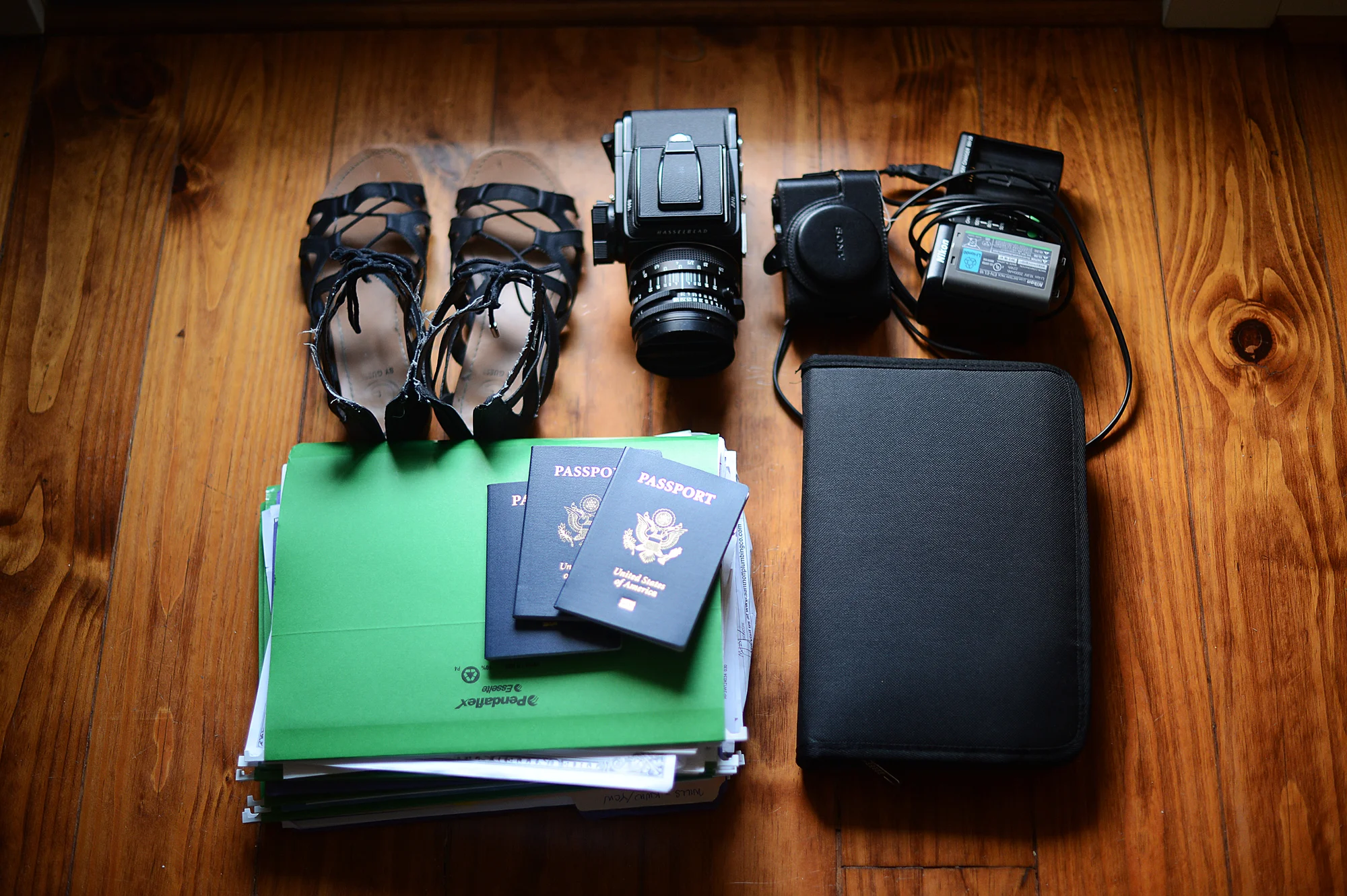 What I grabbed as we left: my cameras, insurance documents and birth certificates, passports, and a single pair of shoes (all my shoes were wet at this point, I figured these had the best chance of drying). I also grabbed 4 shirts, 4 pairs of pants (none of them matched) and no underwear. You've been warned: in an emergency, prepare better than I.