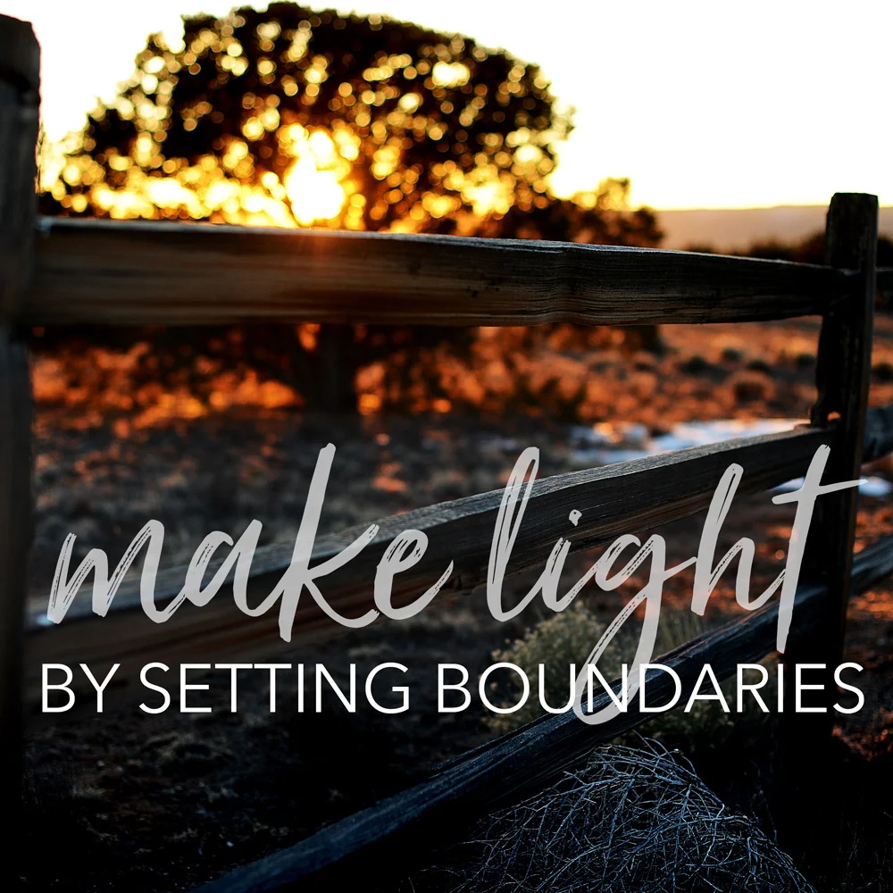 make light, season 3, episode 1:  setting boundaries