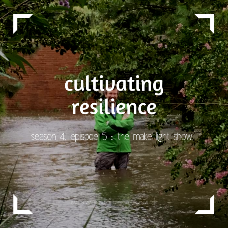 cultivating resilience (episode 5 of the make light show)