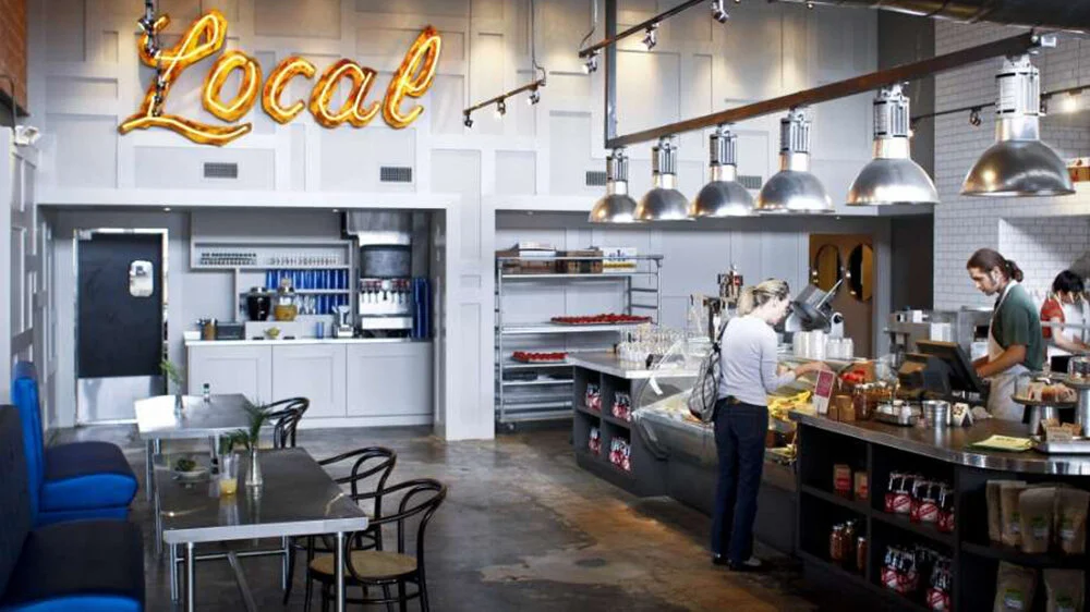 Local Foods . Casual local chain, featuring super fresh food (one of Kim’s favourites!). The downtown location is at the METRORail Main/Prairie train stop. The renovated Art Deco building from 1930's features a seasonal menu with locally-sourced ingredients.