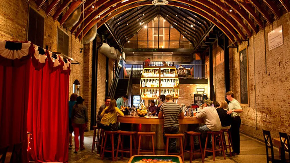 Okra Charity Saloon . A personal favourite. It’s a beautiful space, and the concept is simple: for each drink purchased, guests receive one vote that they may cast that night for one of four charities selected by OKRA’s members. The charities are all locally based. The charity with the most votes at the end of the month receives the next month’s proceeds. How cool is that?