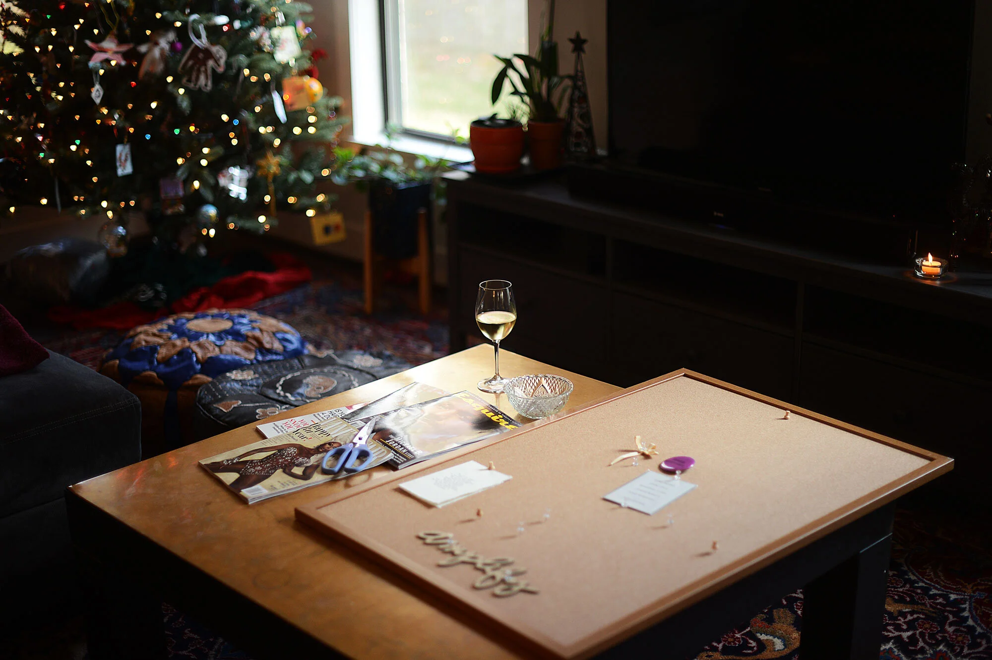 creating a living vision board