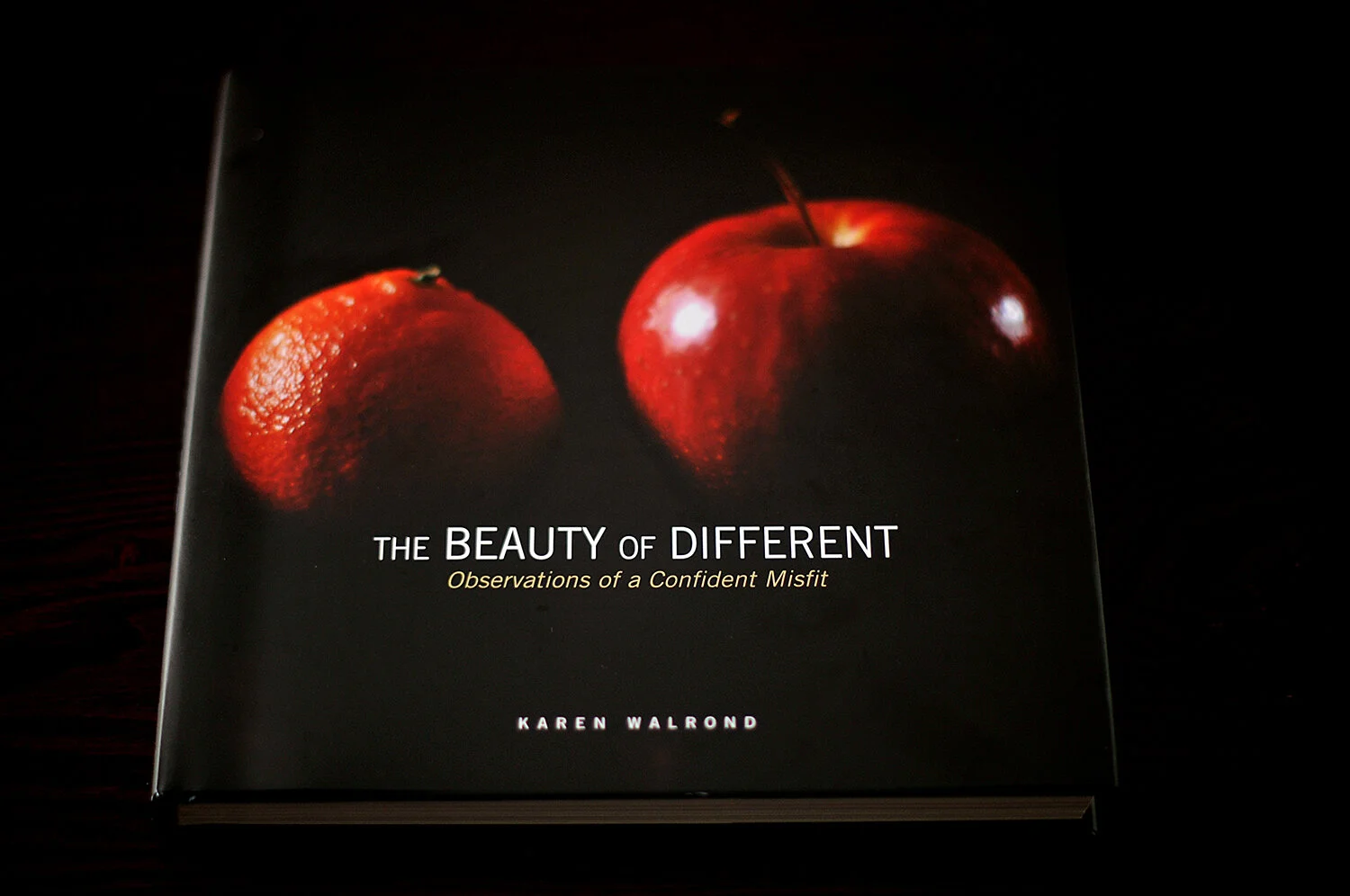 the beauty of different:  observations of a confident misfit (SIGNED HARDCOPY)